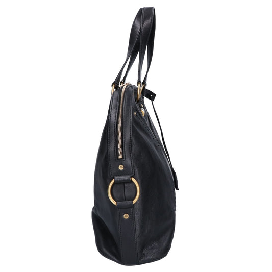 YvesSaintLaurent イヴサンローラン ミューズ レザー トートバッグ