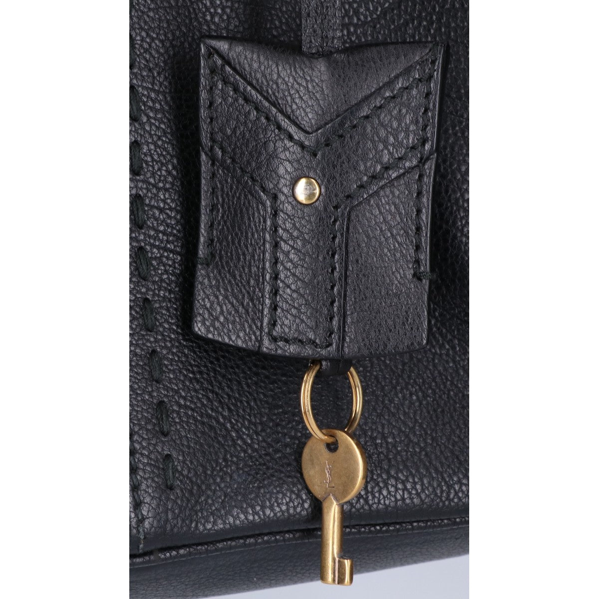 YvesSaintLaurent イヴサンローラン ミューズ レザー トートバッグ