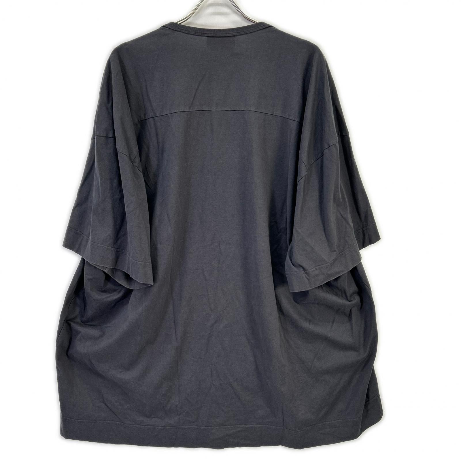 VivienneWestwoodRedLabel ヴィヴィアンウエストウッドレッドレーベル チャコール ギンガムパピーリラックスTシャツ トップス