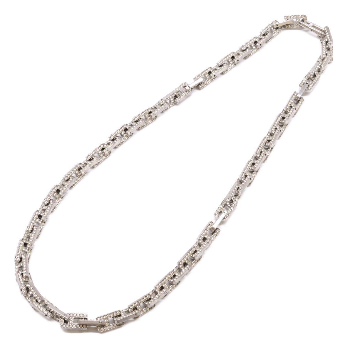 AMBUSH アンブッシュ SV925 PAVE A CHAIN SHORT NECKLACE パヴェ チェーン ショート ネックレス