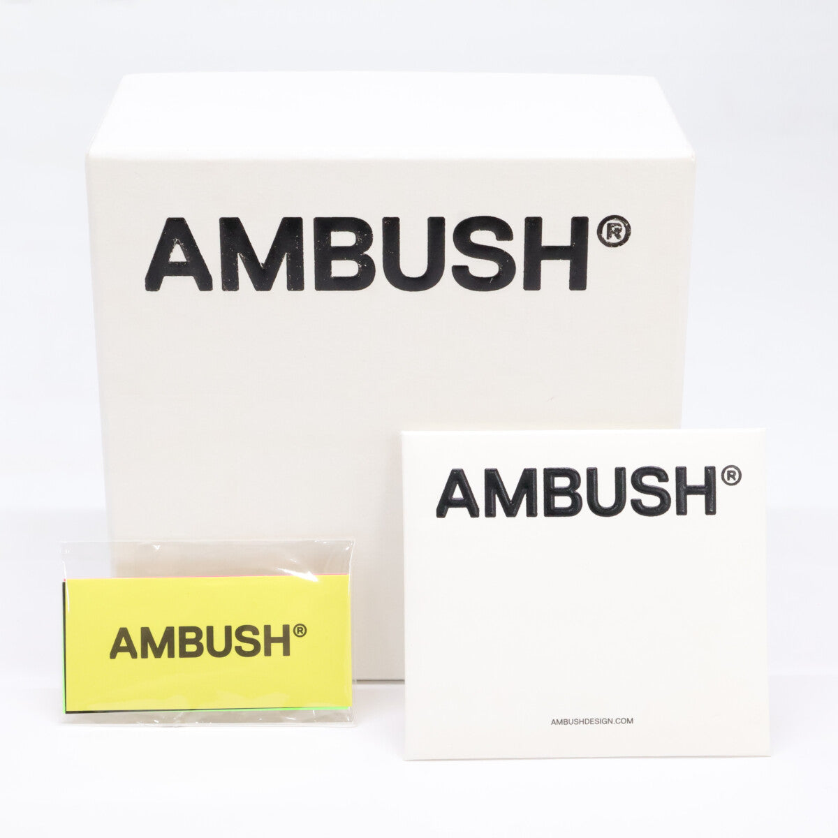 AMBUSH Anbushu SV925 PAVE A CHAIN SHORT NECKLACE Pavé Chain Short Necklace