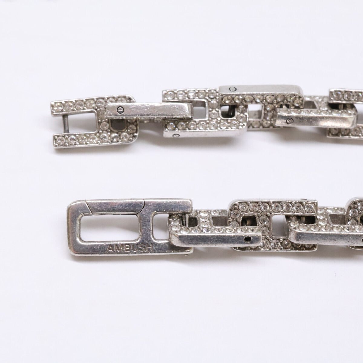 AMBUSH アンブッシュ SV925 PAVE A CHAIN シルバー パヴェ チェーン ブレスレット