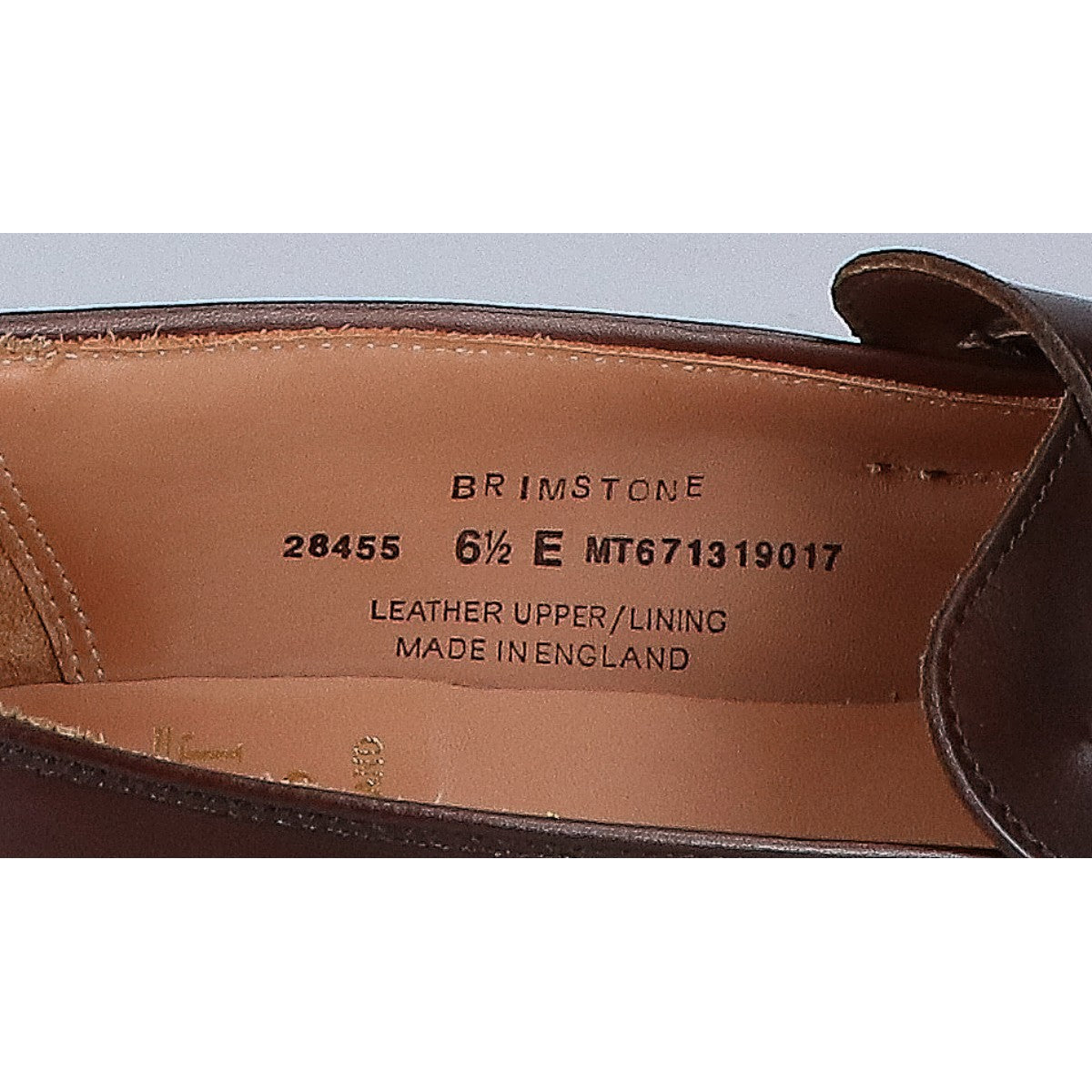 Crockett&Jones クロケット＆ジョーンズ BRIMSTONE ビームス別注 バタフライ カーフ ローファー シューズ
