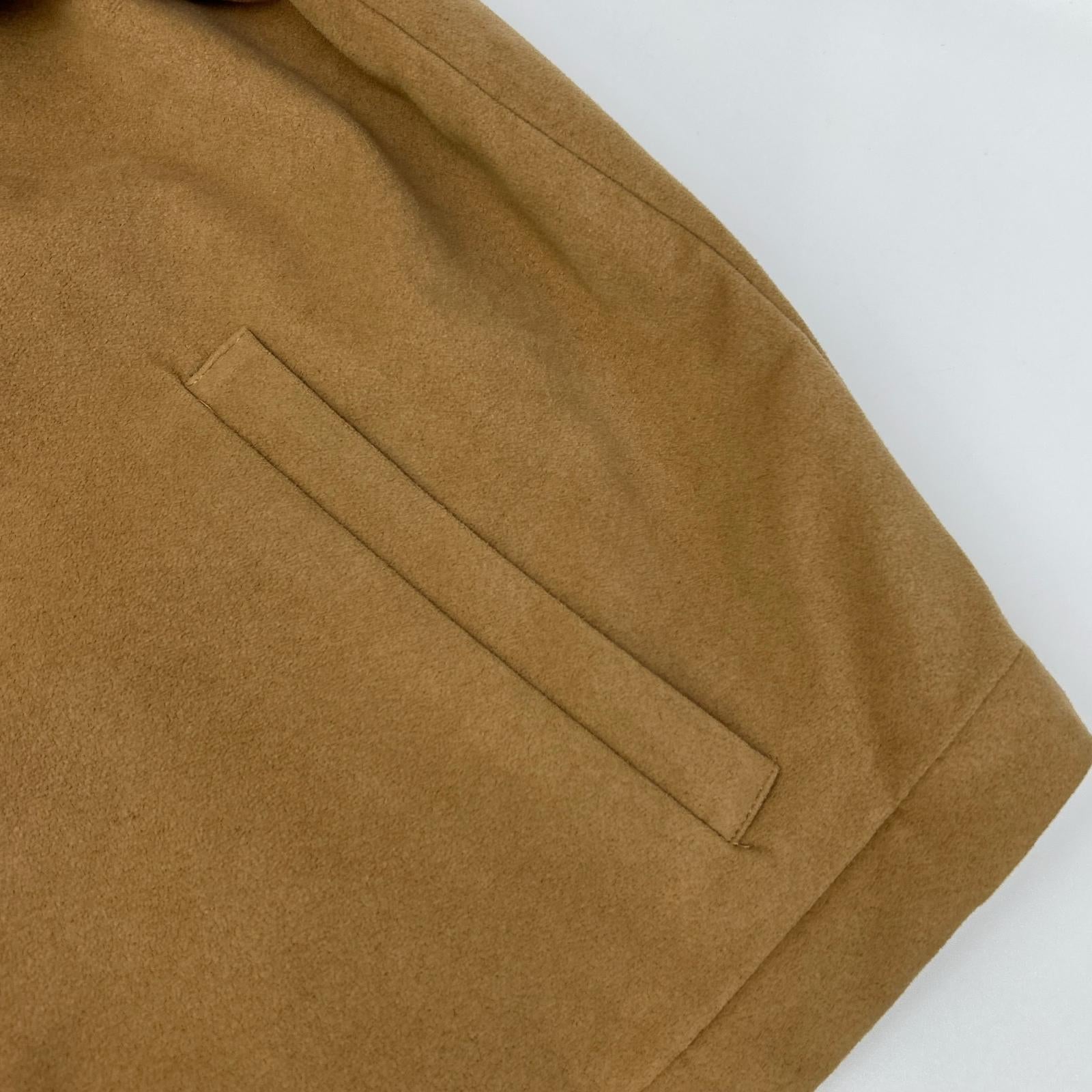 HER. Her 7053404 Camel faux-suede jacket Jacket