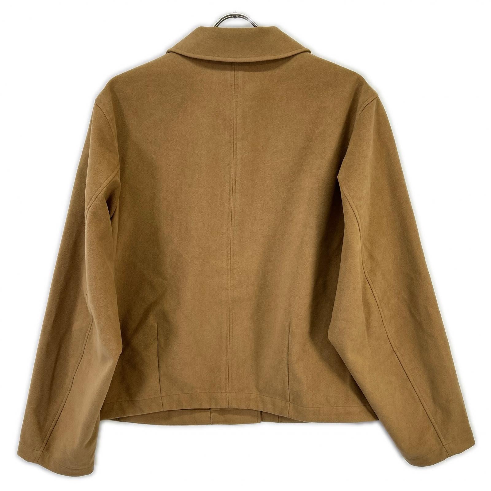 HER. Her 7053404 Camel faux-suede jacket Jacket