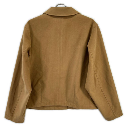 HER. Her 7053404 Camel faux-suede jacket Jacket