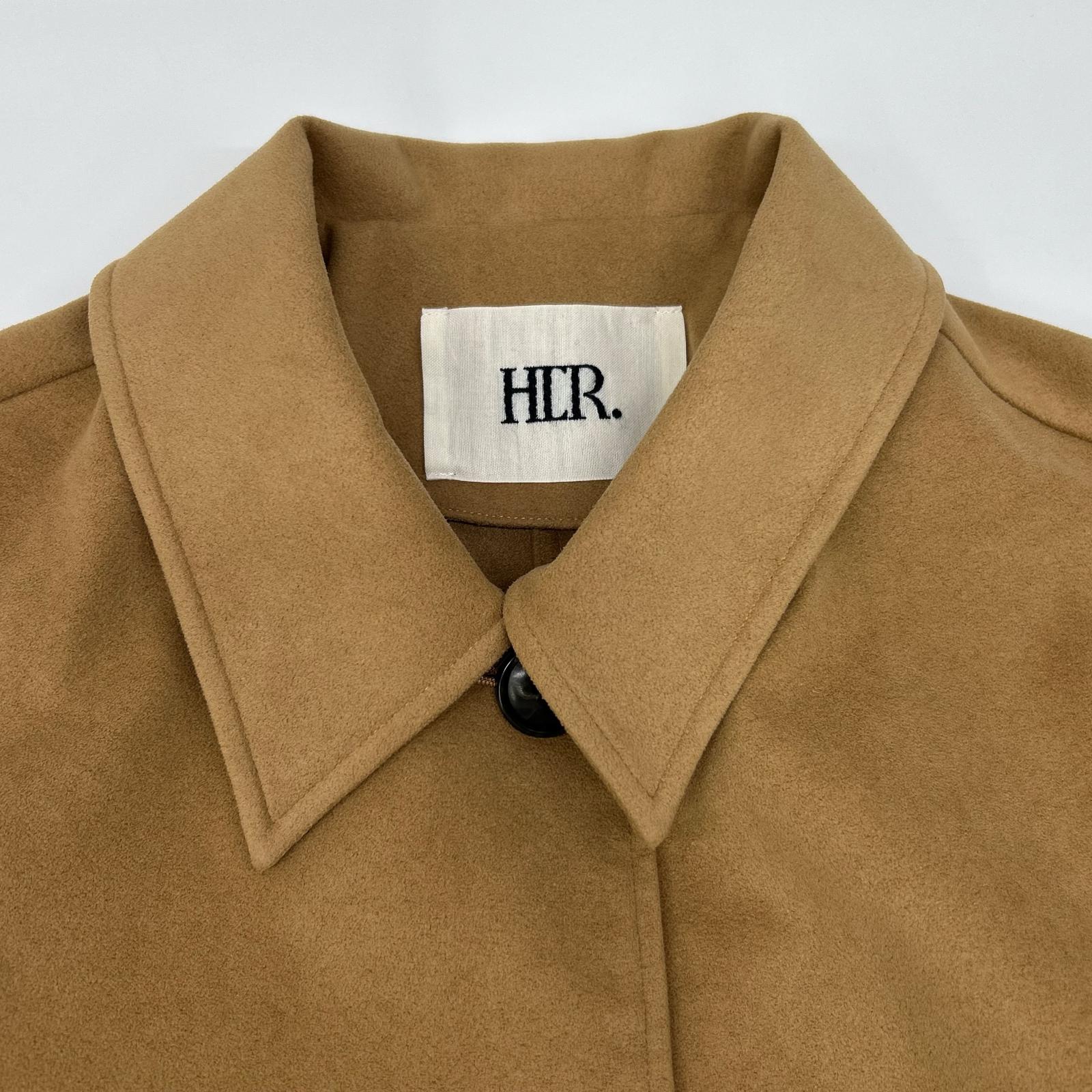 HER. Her 7053404 Camel faux-suede jacket Jacket
