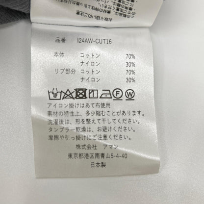 INSCRIRE アンスクリア I24AW-CUT16 グレー ベージュ レイヤード トップス トップス