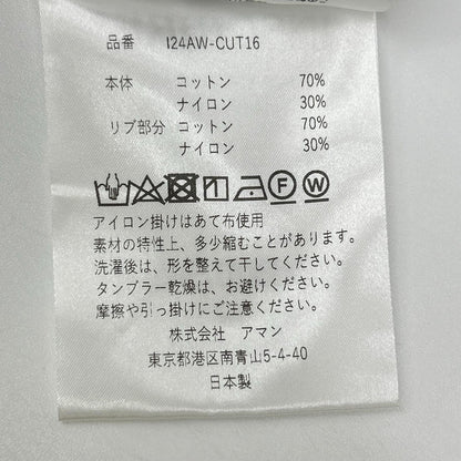 INSCRIRE アンスクリア I24AW-CUT16 グレー ベージュ レイヤード トップス トップス