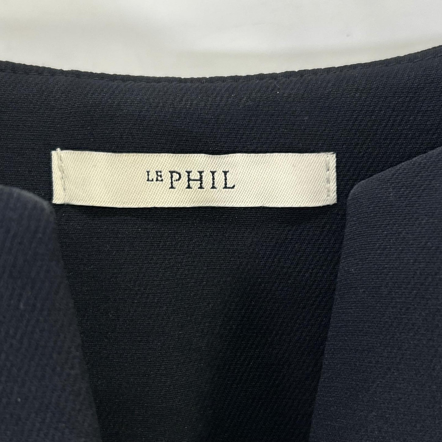 LE PHIL ル フィル 534-5110200 ネイビー マトラッセトリプルクロスジレ ベスト