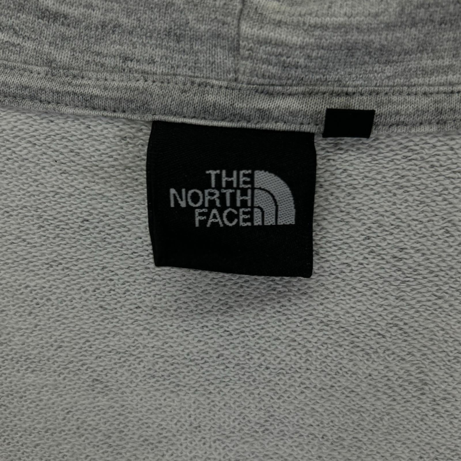 THE NORTH FACE ノースフェイス NT12335 グレー スクエアロゴ ジップフーディ ジャケット