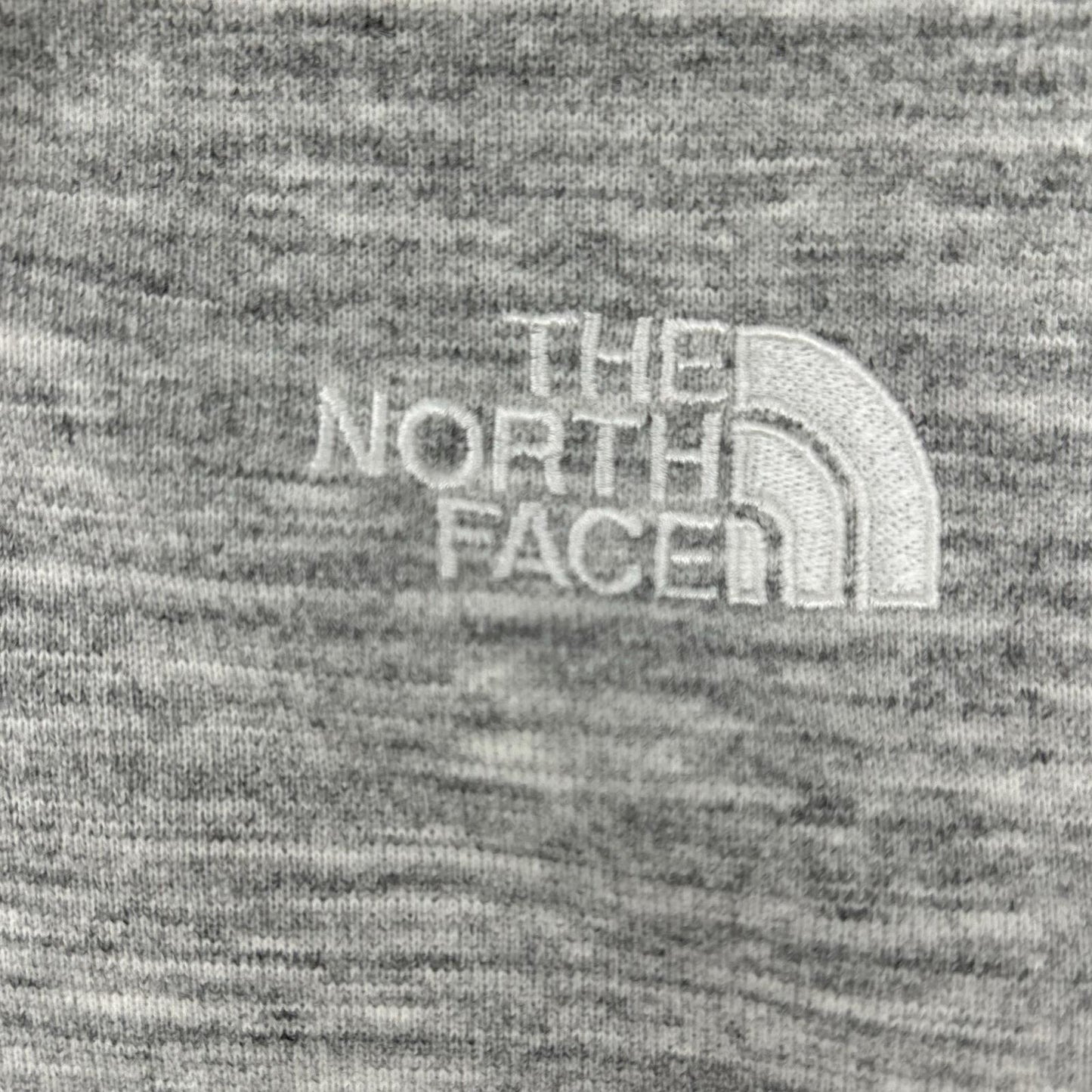 THE NORTH FACE ノースフェイス NT12335 グレー スクエアロゴ ジップフーディ ジャケット