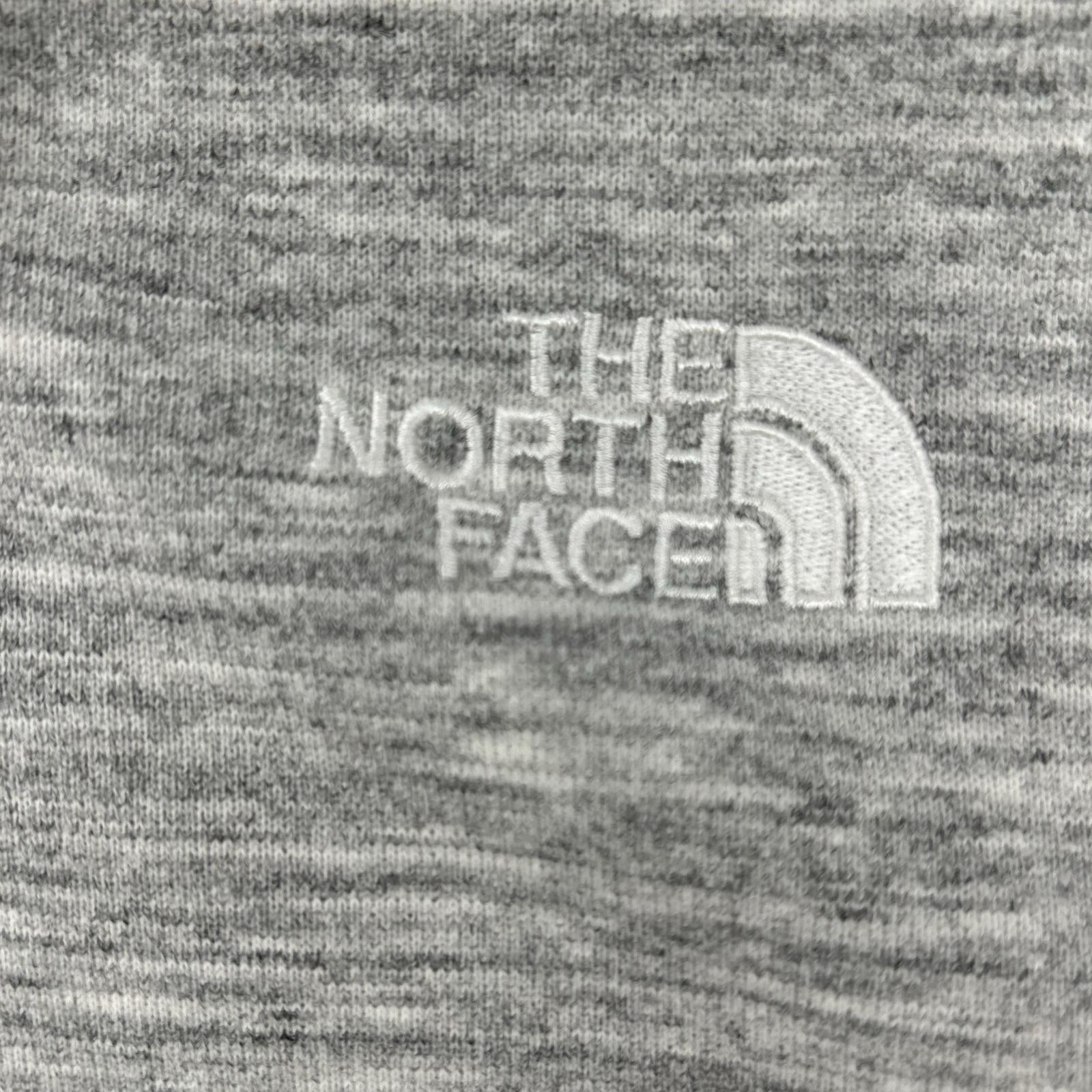 THE NORTH FACE ノースフェイス NT12335 グレー スクエアロゴ ジップフーディ ジャケット