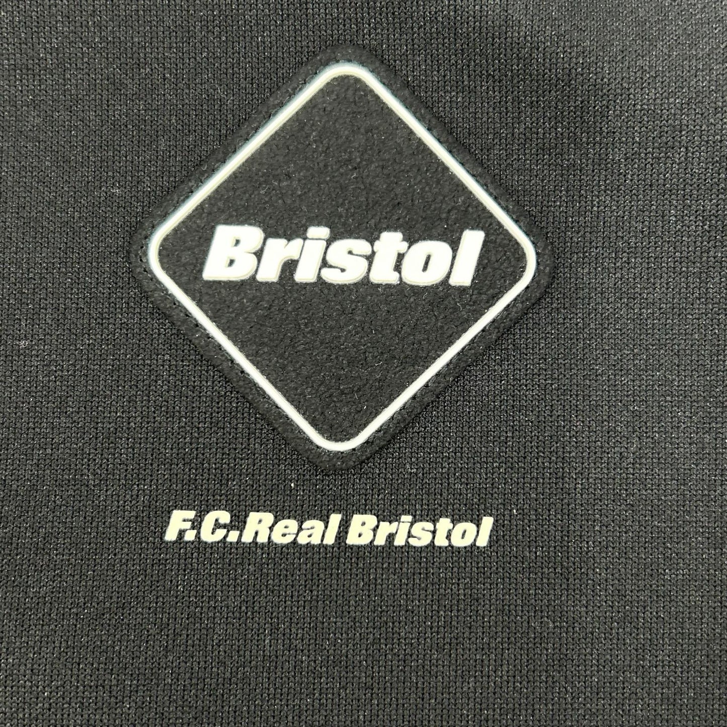 F.C.Real Bristol エフシーリアルブリストル FCRB-252083 ブラック TRAINING TRACK CREWNECK トップス