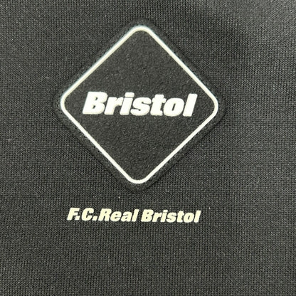 F.C.Real Bristol エフシーリアルブリストル FCRB-252083 ブラック TRAINING TRACK CREWNECK トップス