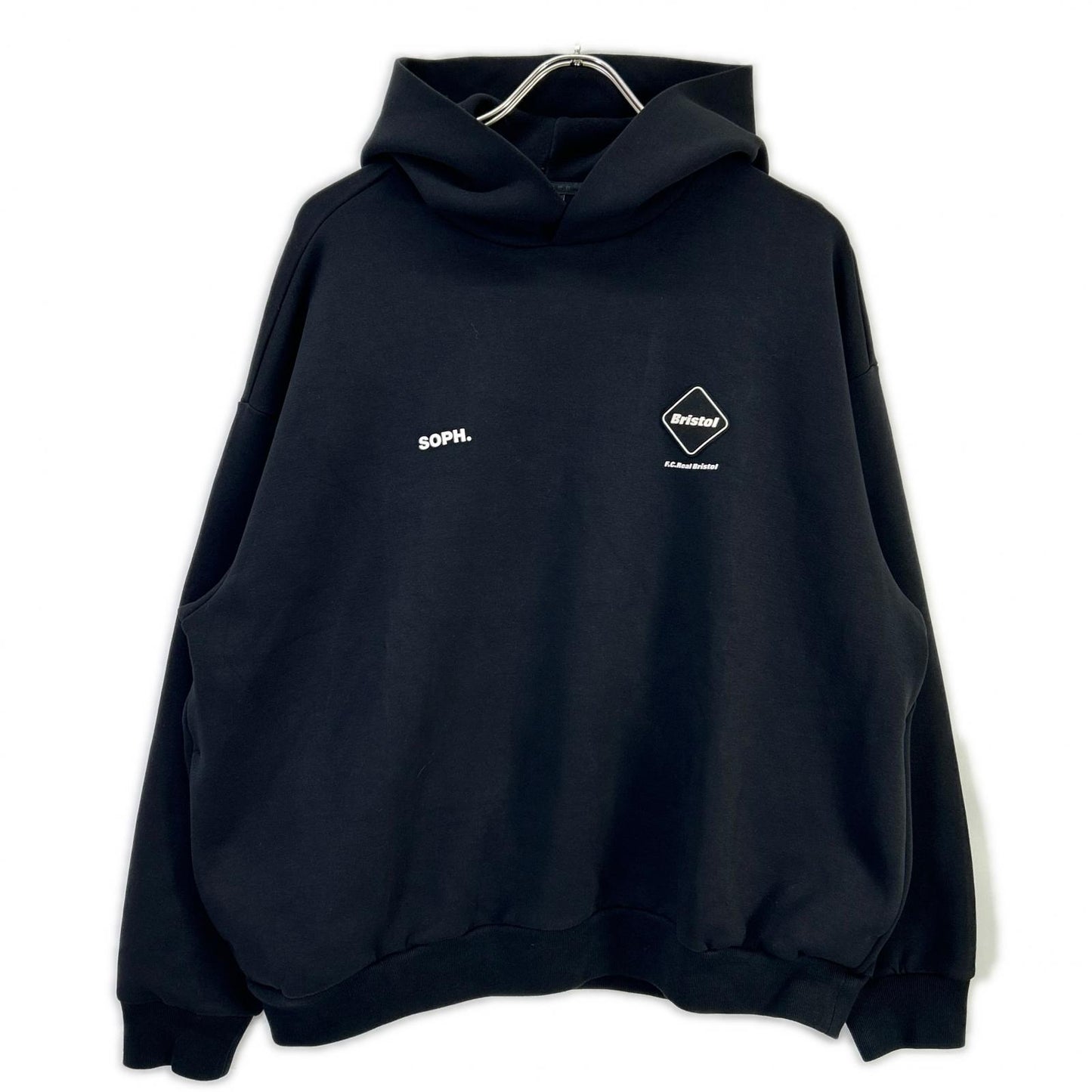 F.C.Real Bristol エフシーリアルブリストル FCRB-240039 ブラック TECH SWEAT TEAM BAGGY HOODIE トップス