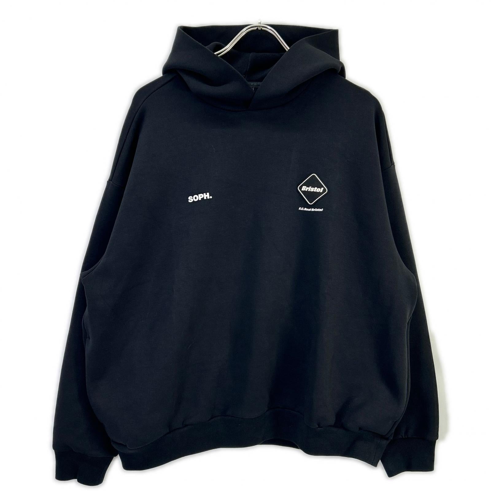 F.C.Real Bristol エフシーリアルブリストル FCRB-240039 ブラック TECH SWEAT TEAM BAGGY HOODIE トップス