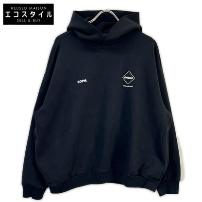 F.C.Real Bristol エフシーリアルブリストル FCRB-240039 ブラック TECH SWEAT TEAM BAGGY HOODIE トップス