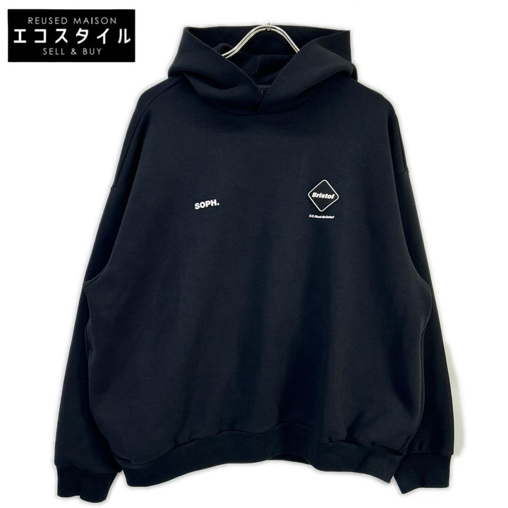 F.C.Real Bristol エフシーリアルブリストル FCRB-240039 ブラック TECH SWEAT TEAM BAGGY HOODIE トップス