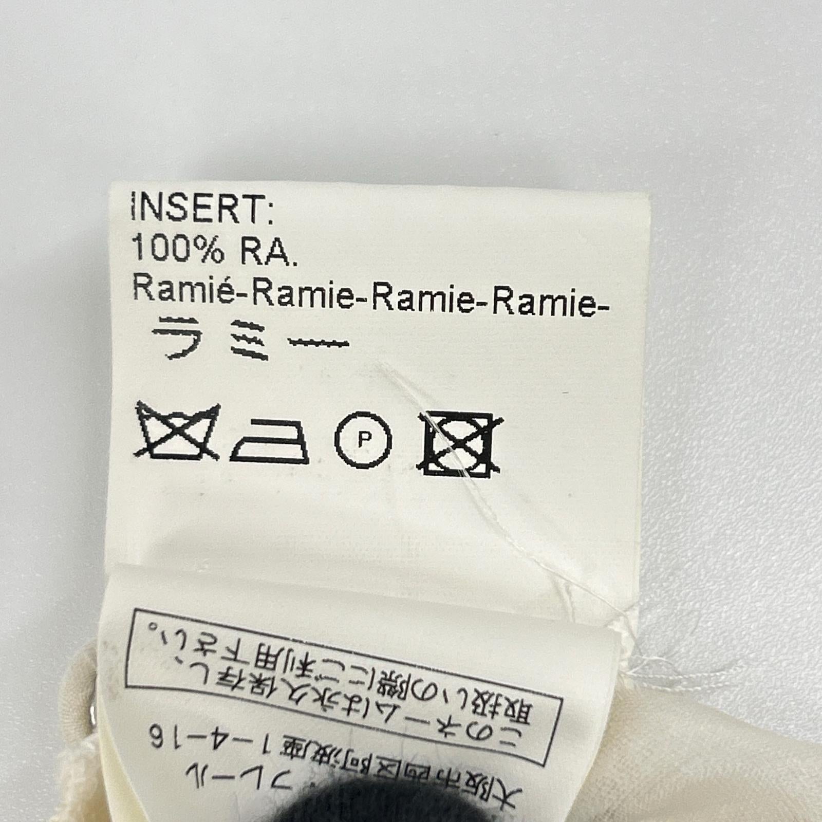 ERMANNO SCHERVINO エルマンノシェルヴィーノ アイボリー シルク100 フラワー刺繍 Vネック ワンピース ワンピース