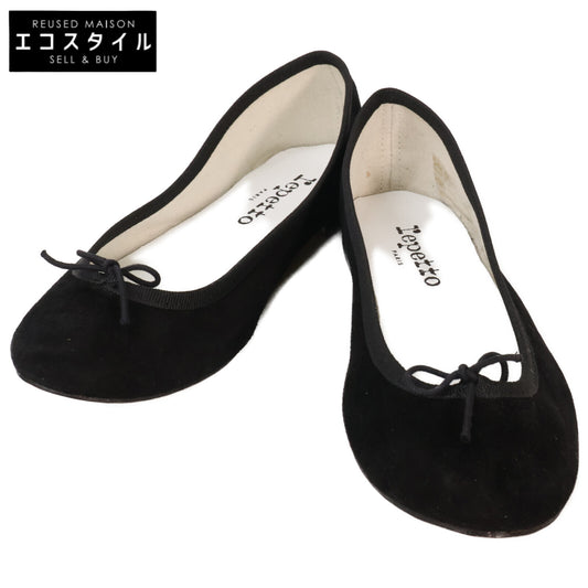 repetto レペット リボン スエード バレリーナ フラット シューズ シューズ