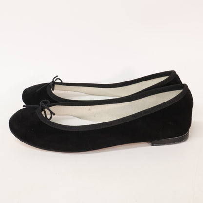 repetto レペット リボン スエード バレリーナ フラット シューズ シューズ