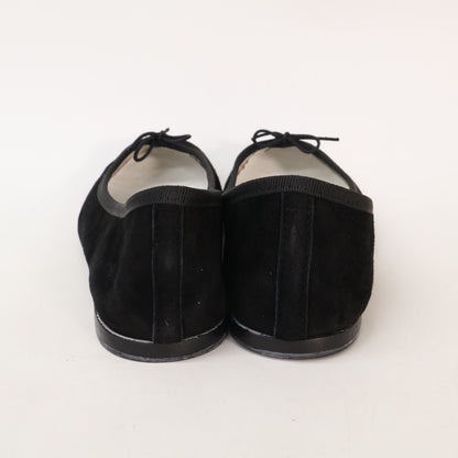 repetto レペット リボン スエード バレリーナ フラット シューズ シューズ