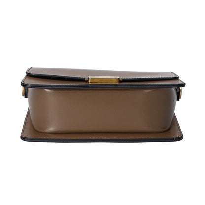 SALON adam et rope サロン アダムエロペ 【美品】SHX44320 レザー 2WAY フラップ クラッチバッグ/ ショルダーバッグ