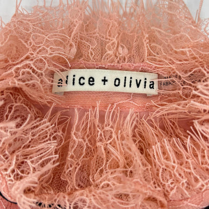 alice+olivia アリスオリビア Joanie Tiered Ruffle Dress ワンピース
