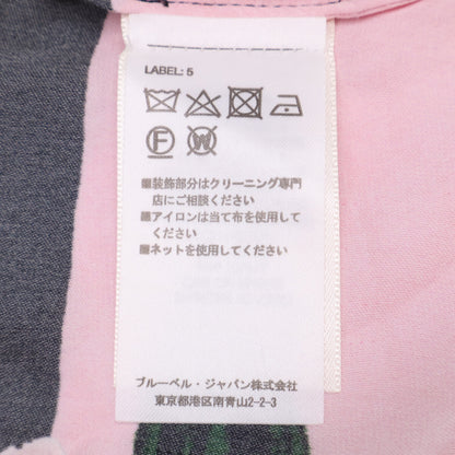 alice+olivia アリスオリビア 【美品】フラワー総柄 シャーリングスリーブ 長袖ブラウス トップス