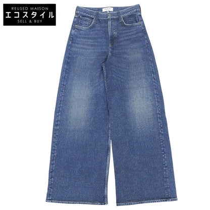 rag&bone ラグアンドボーン 美品 ミラマー テリー ソフィ― アンクル パンツ ボトムス レディース ブルー 25 RC1125F7MTE ボトムス