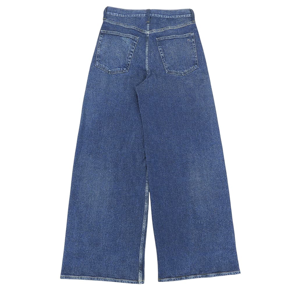 rag&bone ラグアンドボーン 美品 ミラマー テリー ソフィ― アンクル パンツ ボトムス レディース ブルー 25 RC1125F7MTE ボトムス