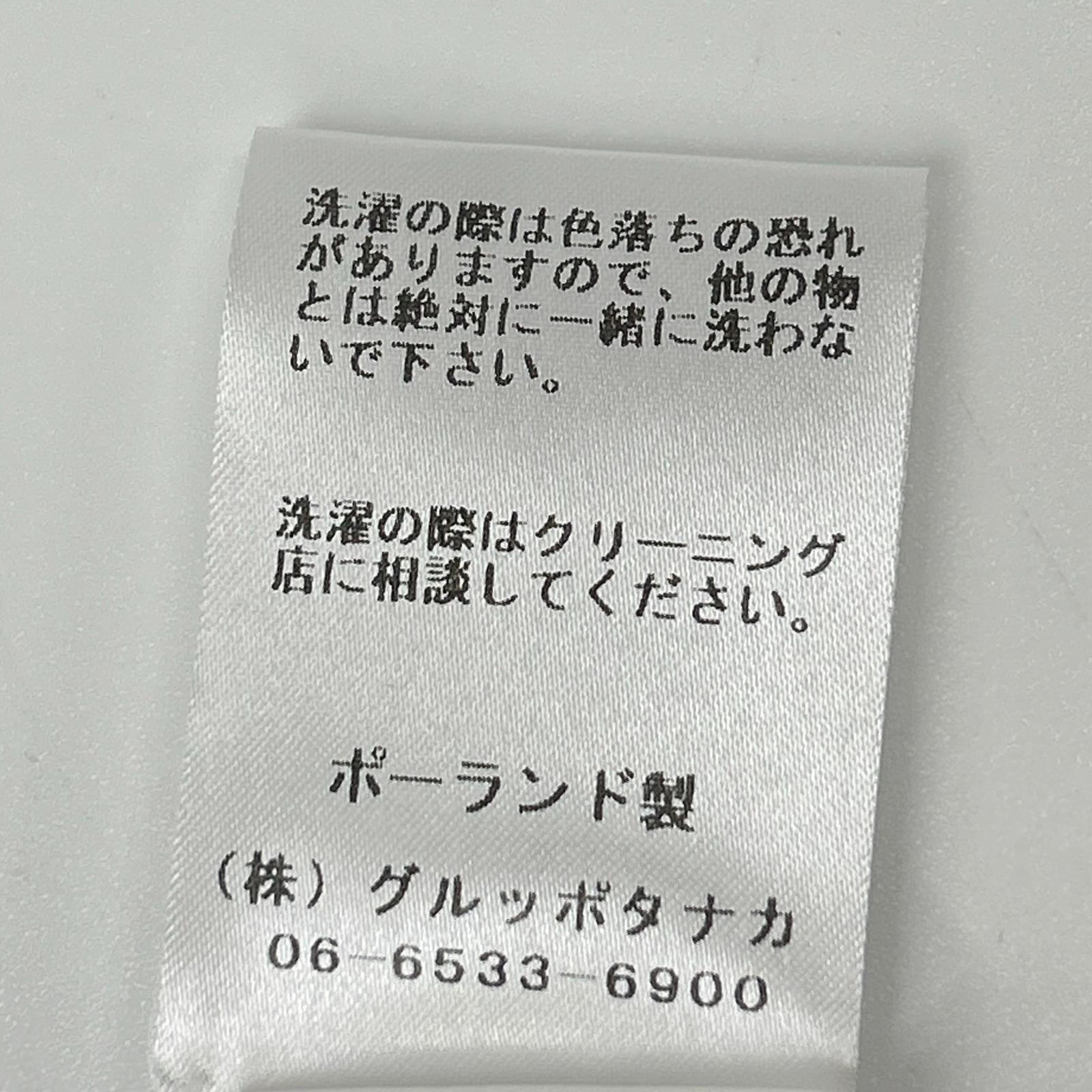 PATOU パトゥ ブラック リサイクルファイユ バブル ブラウス トップス