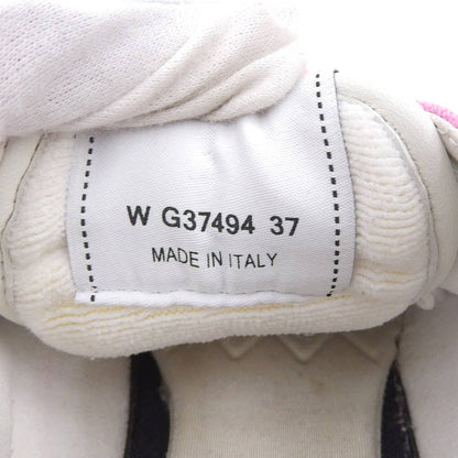 CHANEL シャネル デニム スエード ココマーク スニーカー シューズ レディース ネオンピンク 37 G37494 シューズ