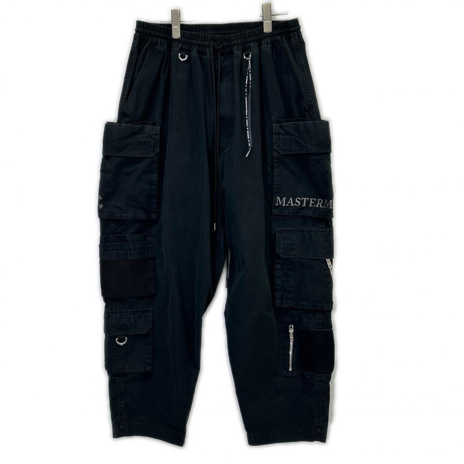 mastermind マスターマインド 23SS MW23S10-PA007-002 black multipocket cargo pants bottoms