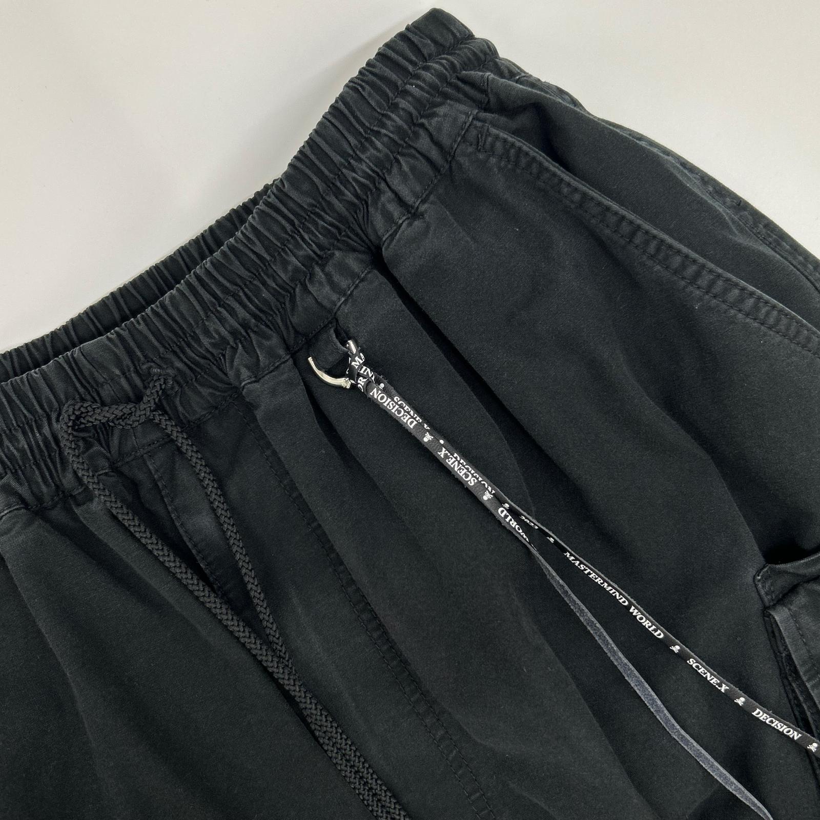 mastermind マスターマインド 23SS MW23S10-PA007-002 black multipocket cargo pants bottoms