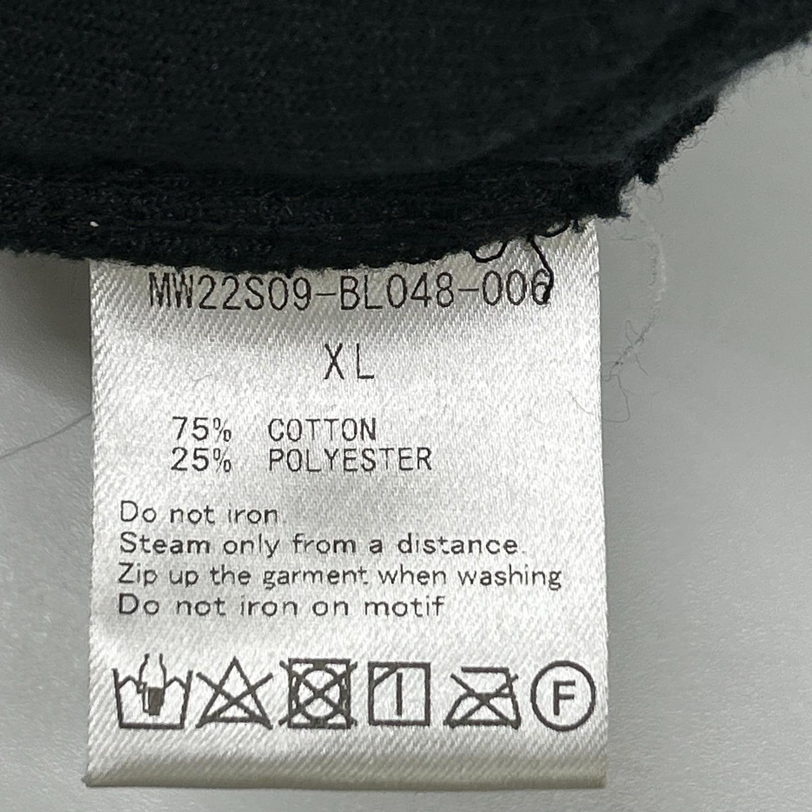 mastermind マスターマインド 22SS　MW22S09-BL048-006 ブラック ベロア フーディー パーカー トップス