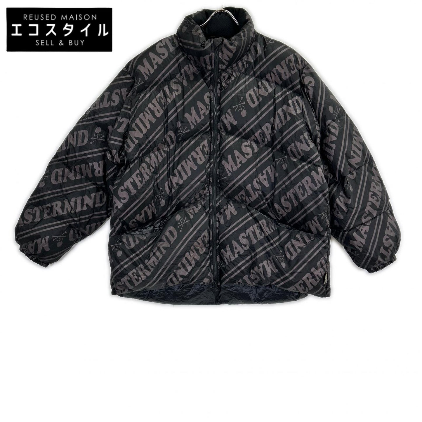 mastermind マスターマインド ×Rockey Mountain MW22C09-BL068 ブラック TAND DOWN JACKET ジャケット