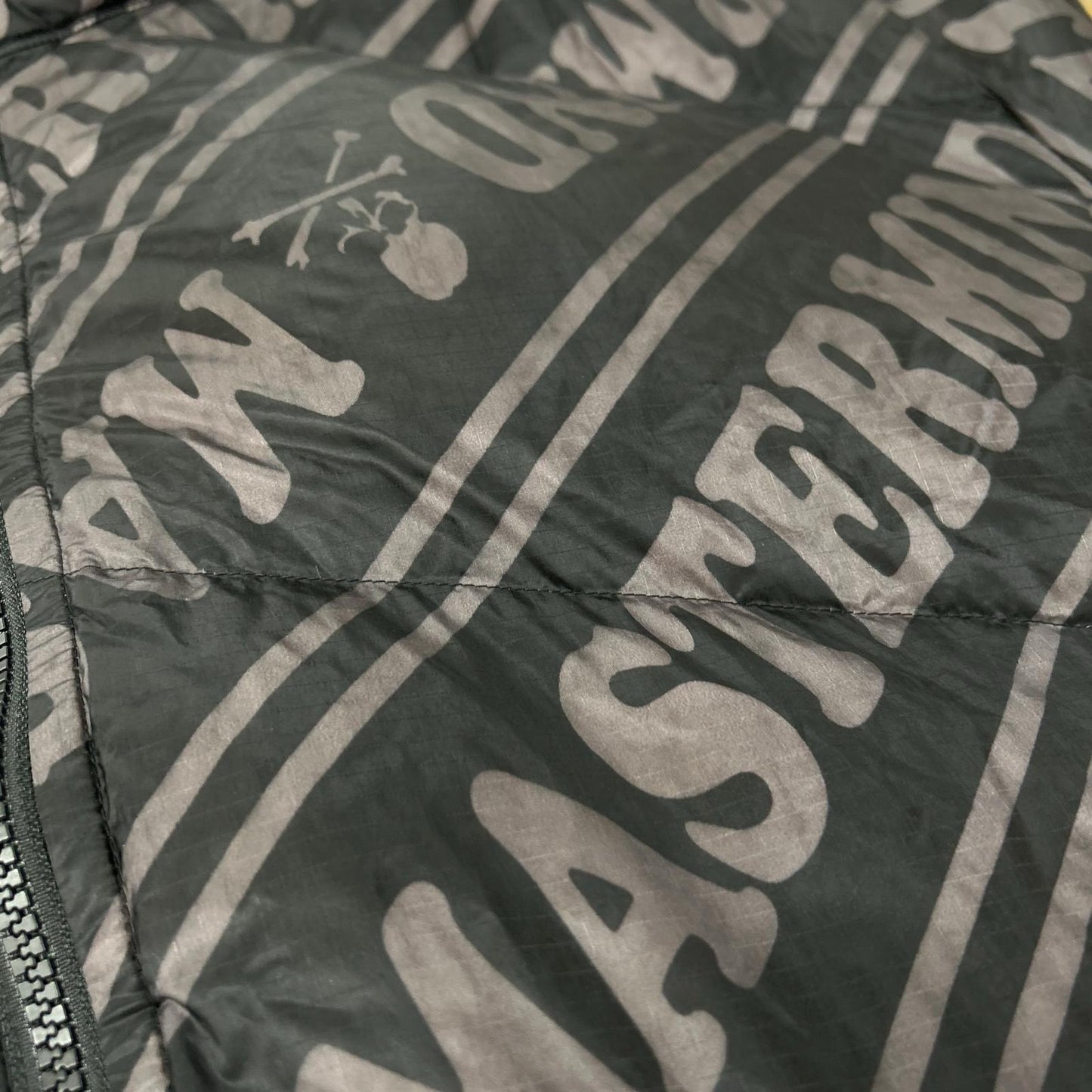 mastermind マスターマインド ×Rockey Mountain MW22C09-BL068 ブラック TAND DOWN JACKET ジャケット