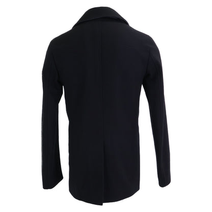 Dior HOMME ディオールオム 美品 国内正規 333C464J2001 クリス期 ウール 刻印入りボタン ピーコート コート