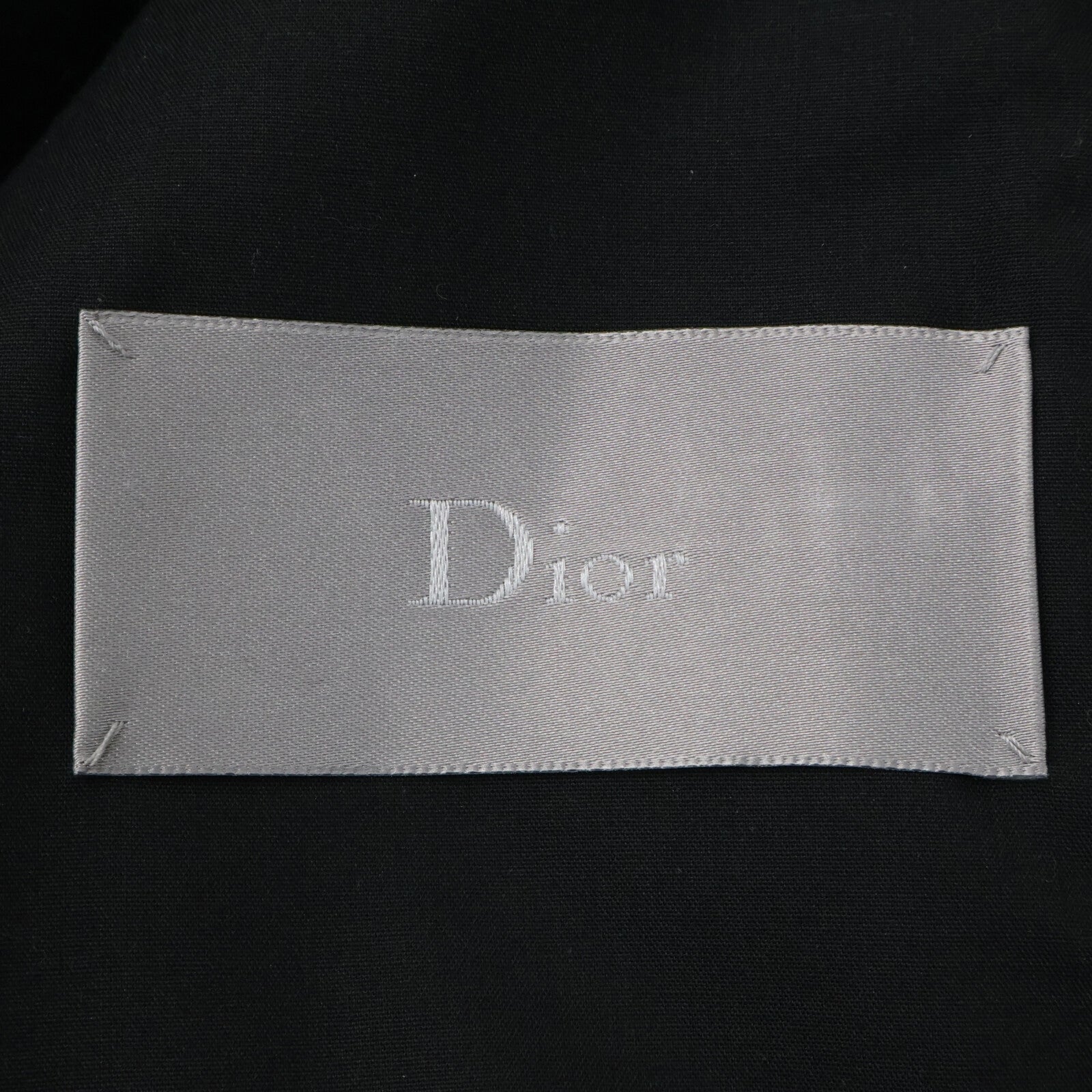 Dior HOMME ディオールオム 美品 国内正規 333C464J2001 クリス期 ウール 刻印入りボタン ピーコート コート