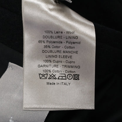 Dior HOMME ディオールオム 美品 国内正規 333C464J2001 クリス期 ウール 刻印入りボタン ピーコート コート