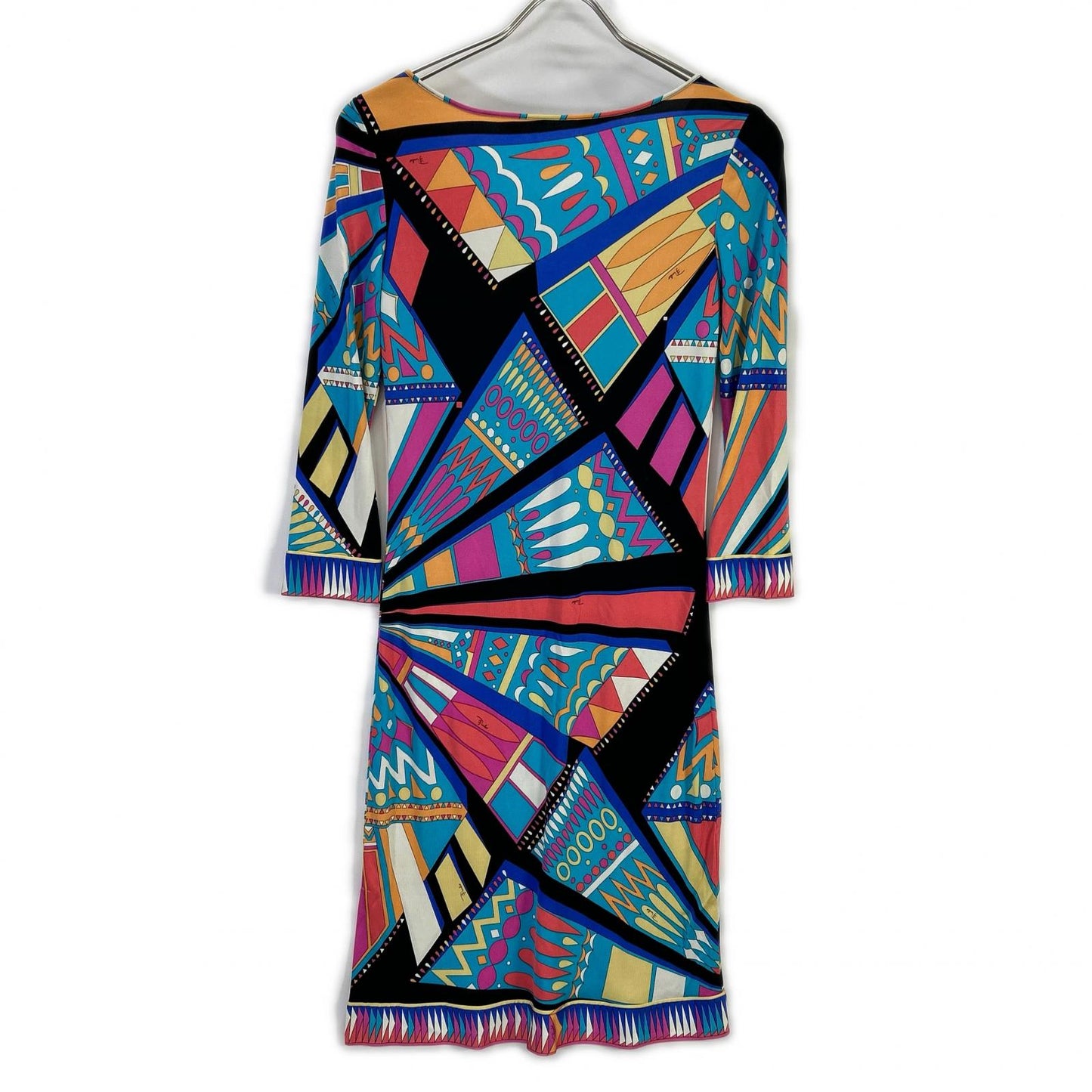 EMILIO PUCCI エミリオプッチ マルチカラー 幾何学模様 ワンピース ワンピース