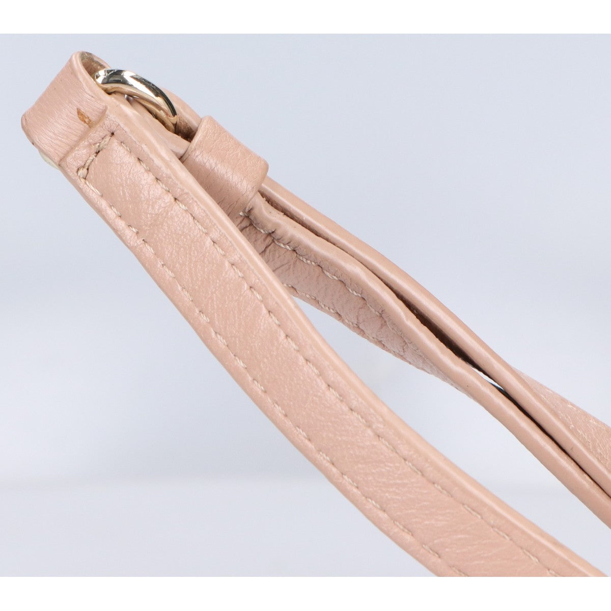 maje マージュ E17MPADDED NUDE フリンジ キルティングレザー 2WAY ハンドバッグ