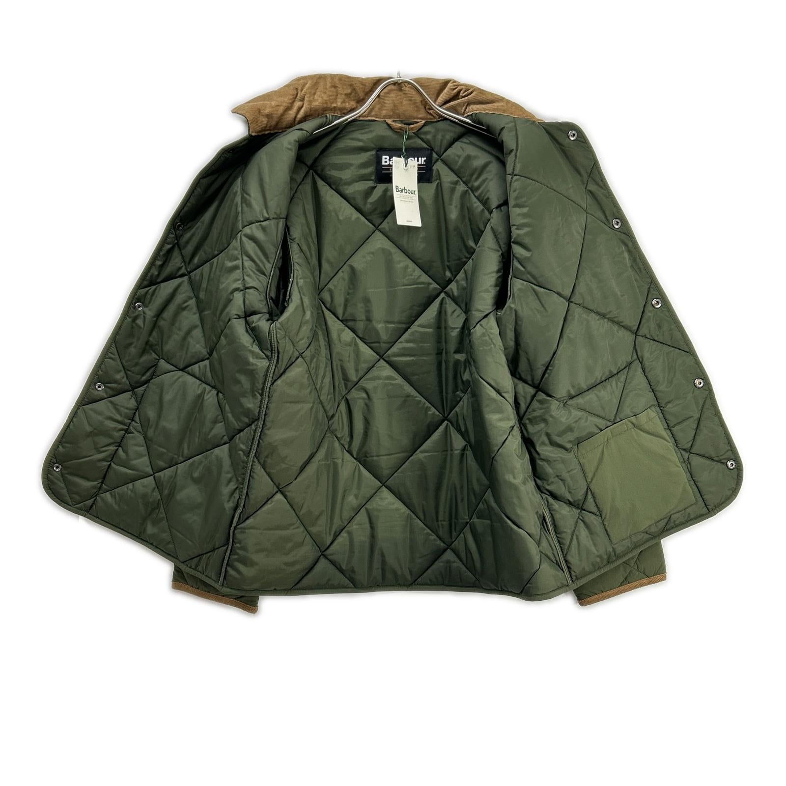 Barbour バブアー MQU1866 オリーブ MODIFIED SHORT LIDDESDALE QUILTED JACKET ジャケット