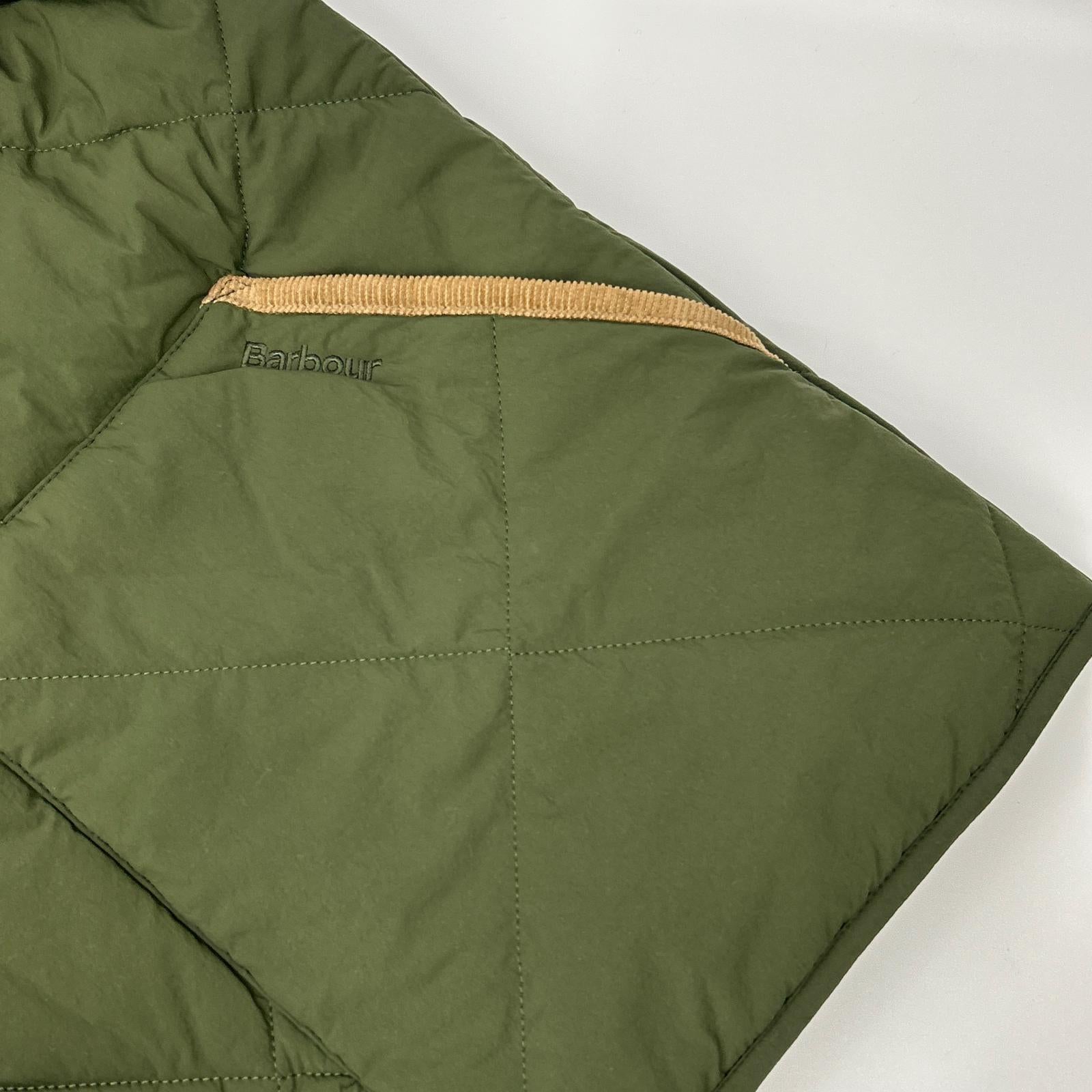 Barbour バブアー MQU1866 オリーブ MODIFIED SHORT LIDDESDALE QUILTED JACKET ジャケット