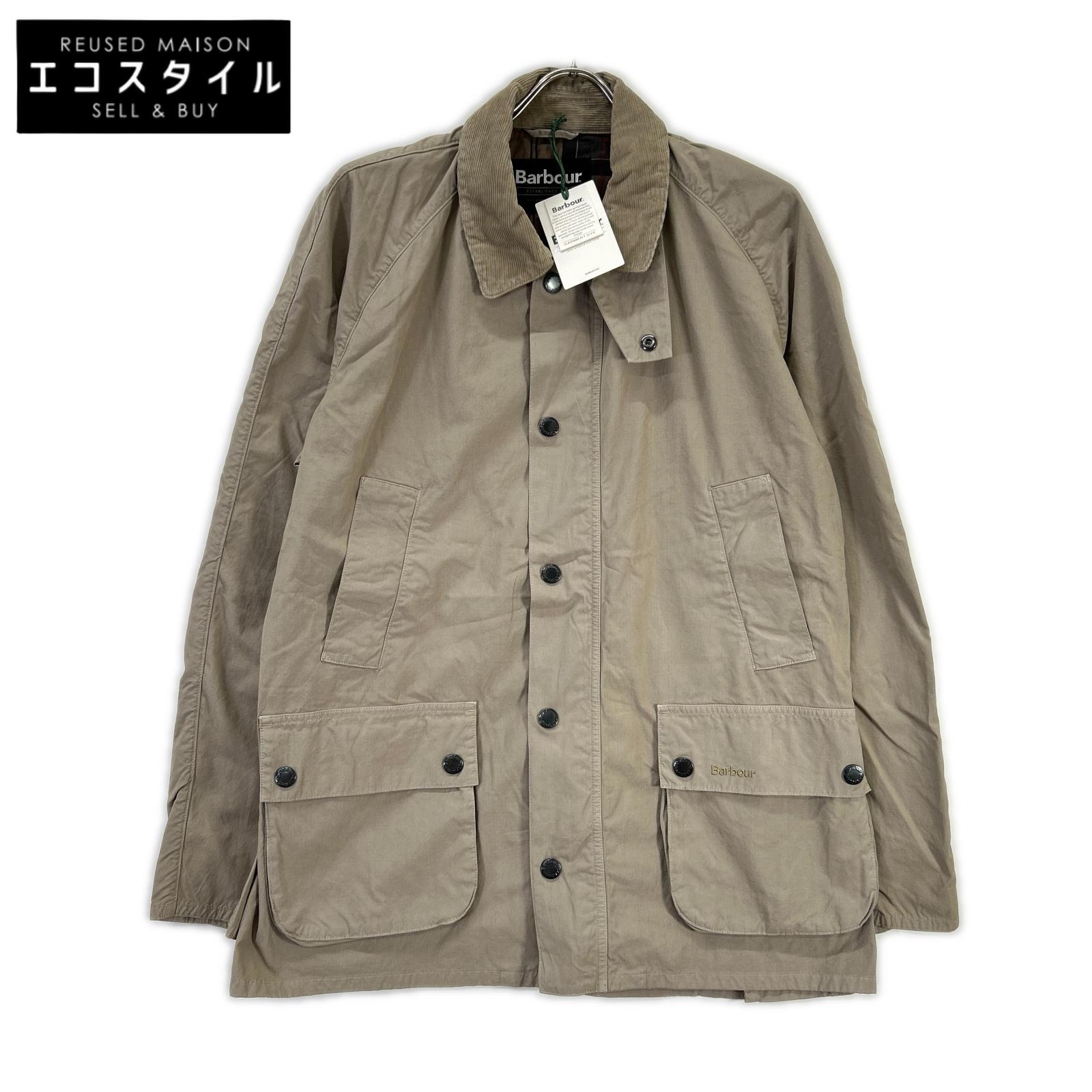 Barbour Barbour MCA0792 beige Ashby Casual corduroy-collar jacket jacket