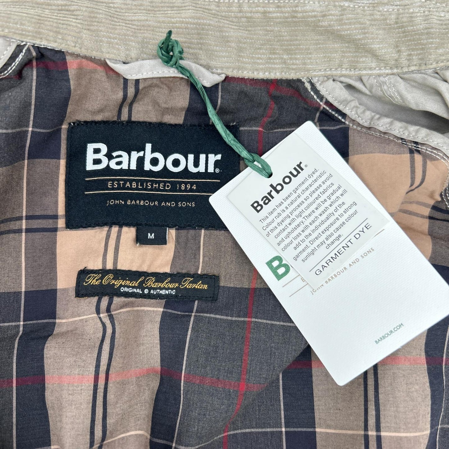 Barbour バブアー MCA0792 ベージュ Ashby Casual コーデュロイカラージャケット ジャケット