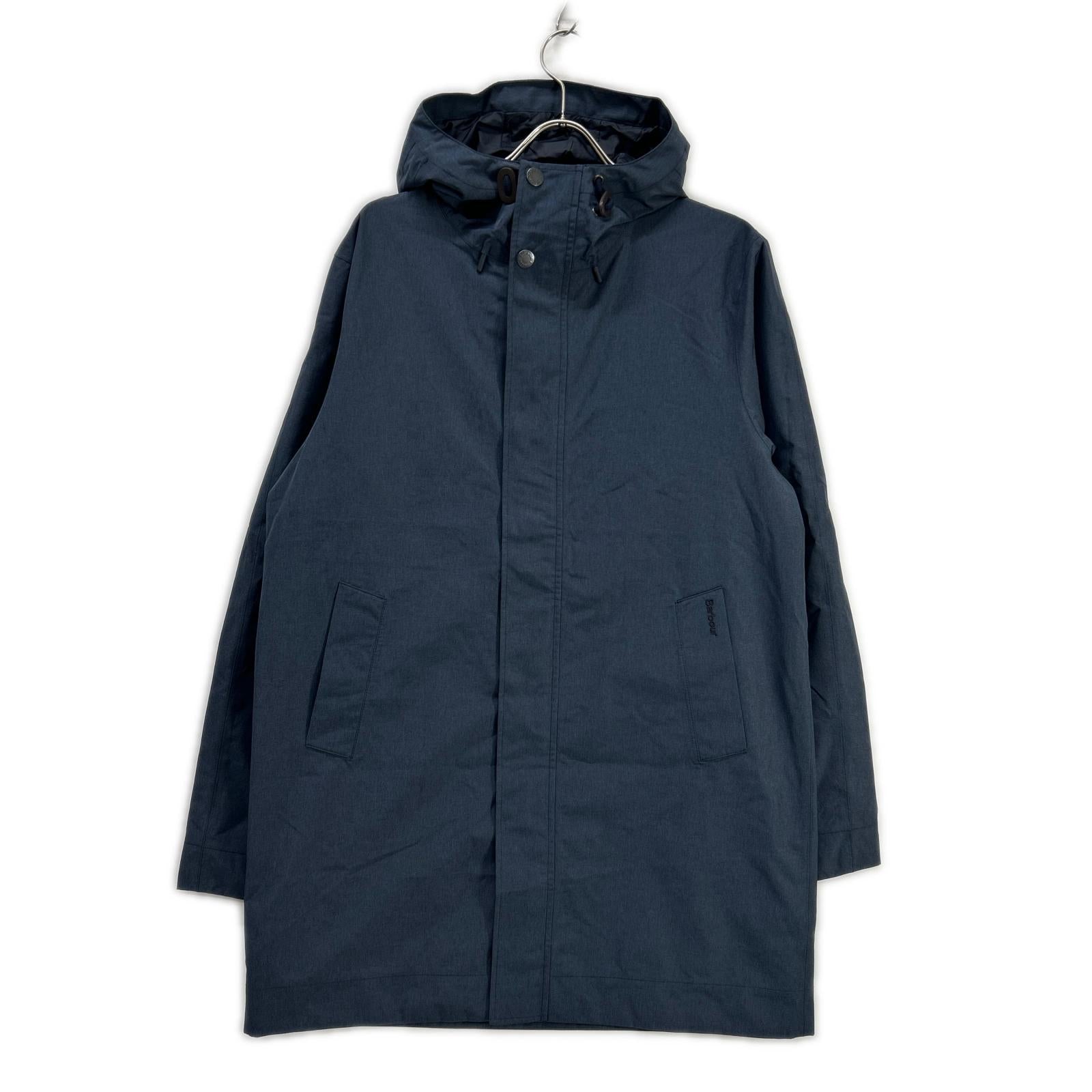 Barbour バブアー MWB1158 ネイビー Barbour Rokig Hooded Waterproof Mac トレンチジャケット ジャケット