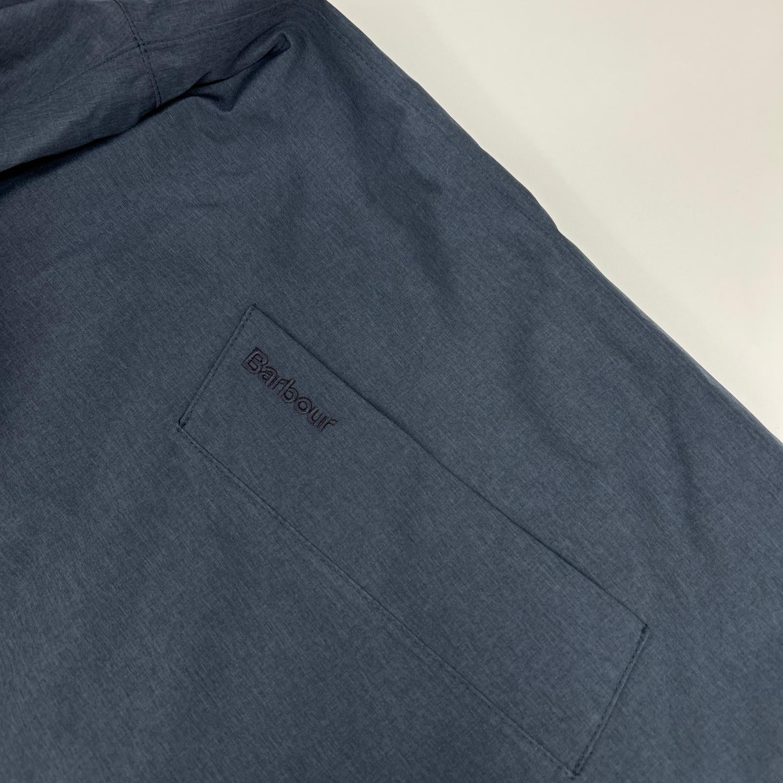 Barbour バブアー MWB1158 ネイビー Barbour Rokig Hooded Waterproof Mac トレンチジャケット ジャケット